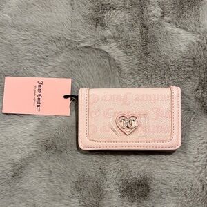 Juicy Couture Blush Pink Card Wallet